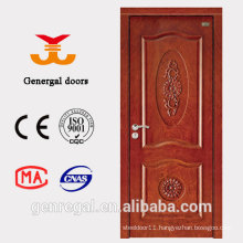 CE/ISO9001 new design Veneer mahogany wood door